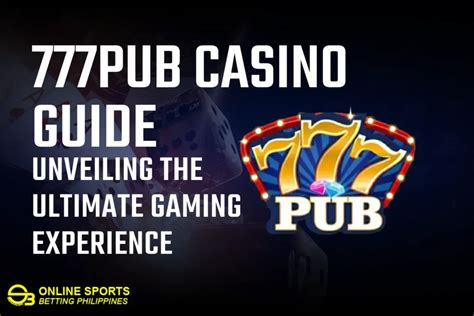 Experience Live Casino Thrills at 777pub .